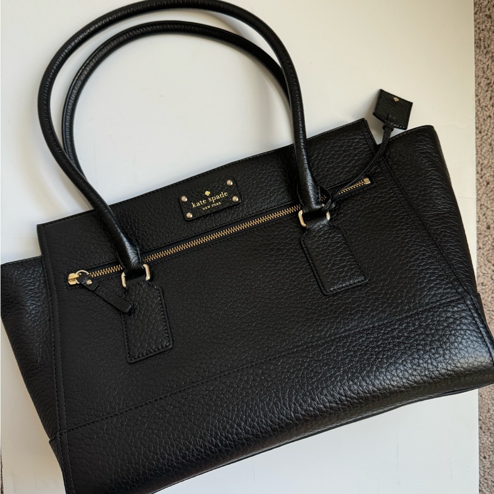 Kate spade black tote bag
